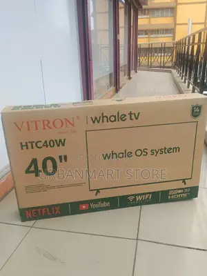 Vitron 43 Inch Frameless Whale OS Smart TV