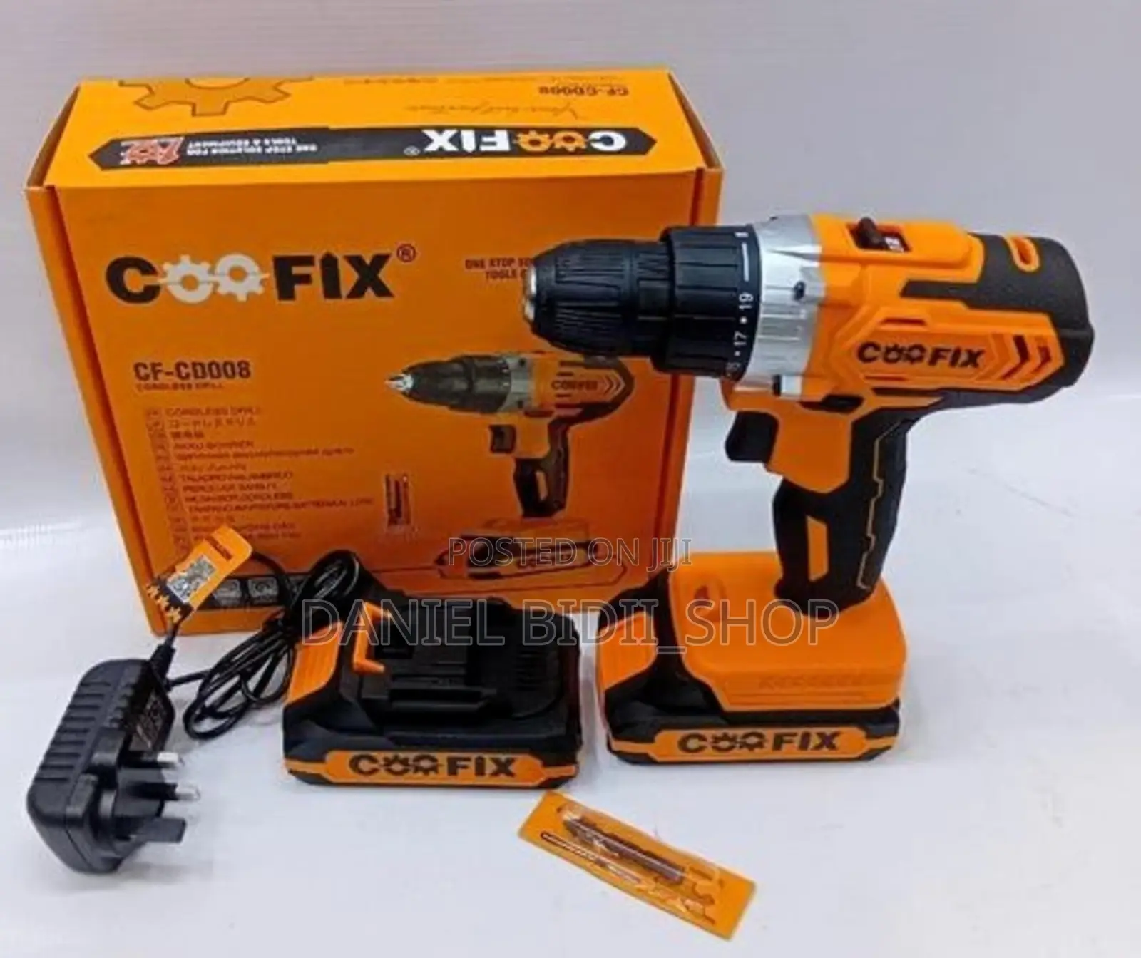 Coofix Cordless Drill 20v 1battery