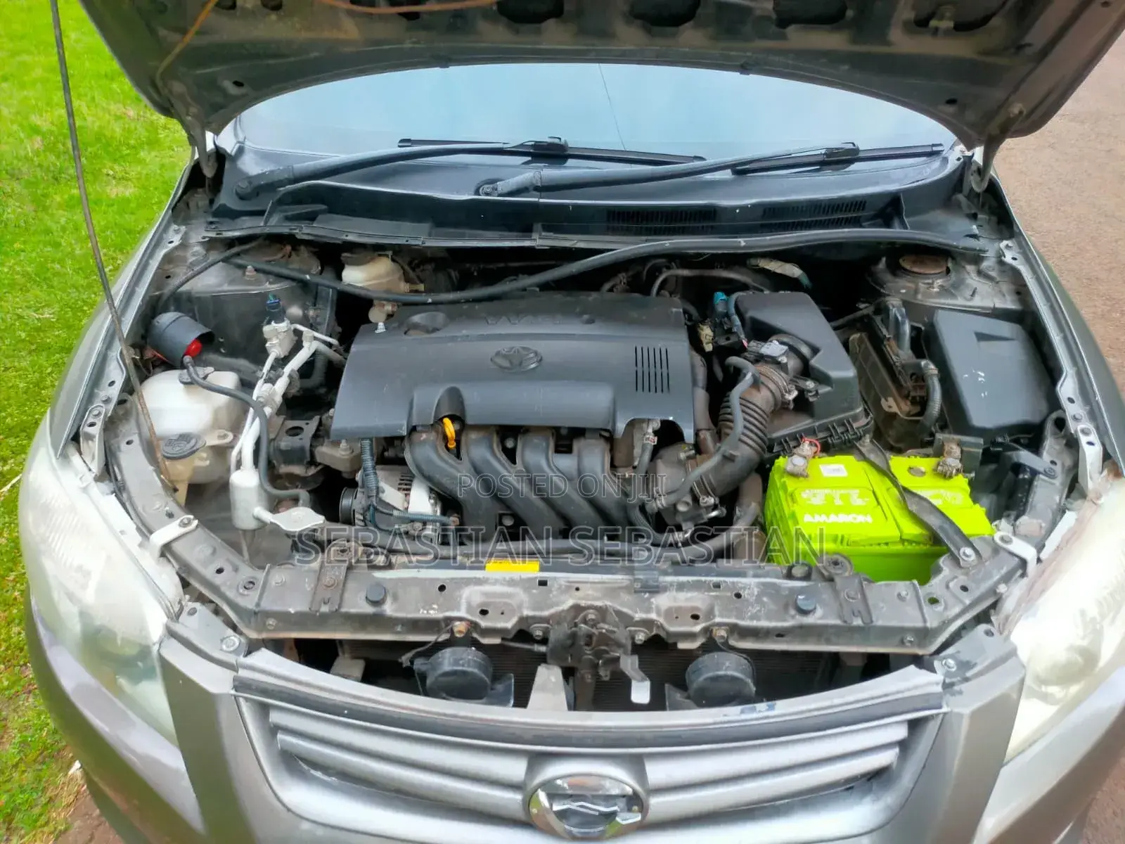 Toyota Corolla Fielder 2012 Silver
