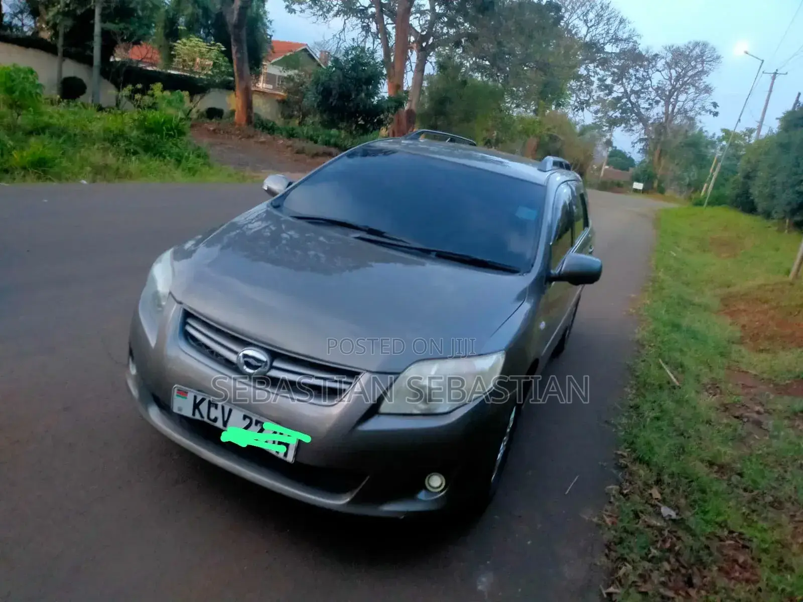 Toyota Corolla Fielder 2012 Silver