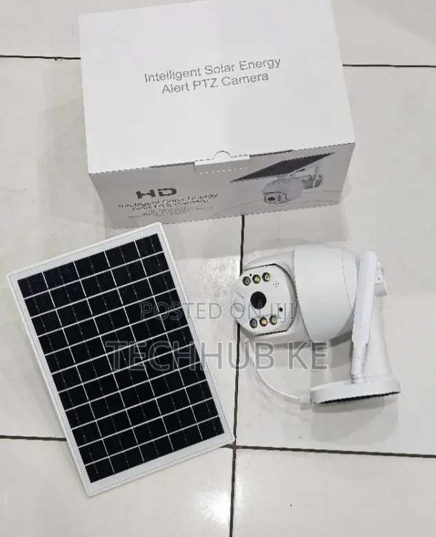 360 Degrees SOLAR PTZ CCTV Smart Camera With 4G SIM Card
