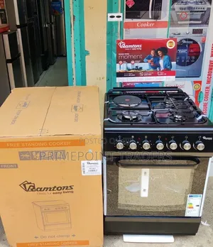Ramtons Cooker 3G+1E 60X60Cm RC310 (BLACK)