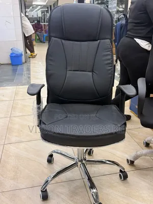 Executive Leather Office Chair ~ High Back