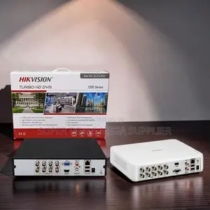 Plug and Play Hikvision 4 Channel, 8 Channel Upto 1080P DVR Machine