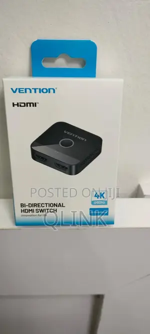 Vention 2-Port HDMI Bi-Direction Switcher Black ABS Type