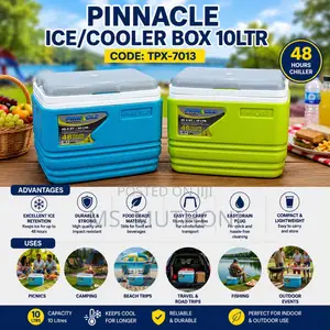 (Up-to 48 Hrs) Pinnacle Ice/Cooler Box 10ltr