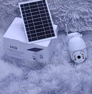 S10-4g UBox Mini Solar PTZ Camera 3MP HD HD Metallic