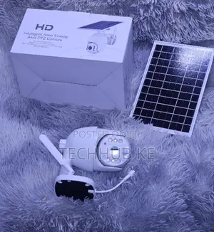Solar Camera Powered PTZ 360° CCTV 4G Enabled Ubox CCTV