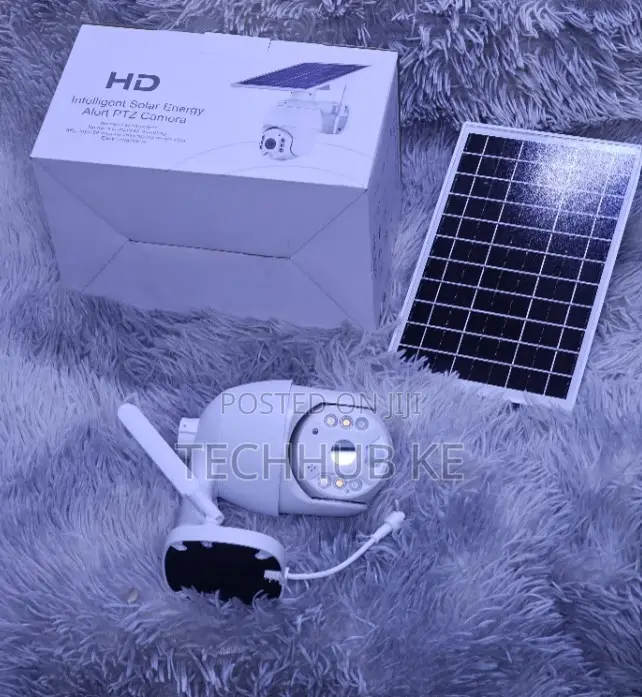 Solar Camera Powered PTZ 360° CCTV 4G Enabled Ubox CCTV