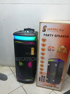 Sayona Worth Rechargeable Party Speaker With Wireless Mic