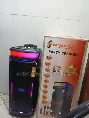 Sayona Worth 8 Inch Dual Woofer Party Speaker