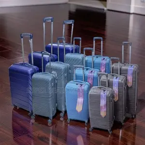 Reinforced 3 in 1 Unbreakable Rubber Suitcase Briefcase Travel Bags