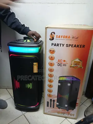 Sayona Party Speaker SHT-P02 – Rechargeable AC/DC