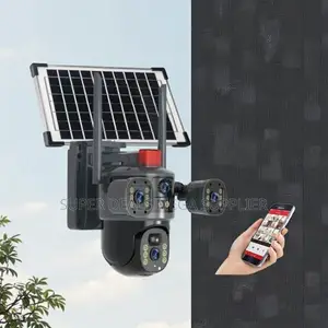 Quality Ensured 20MP 4G PTZ Dual Three Triple Lens Solar Camera