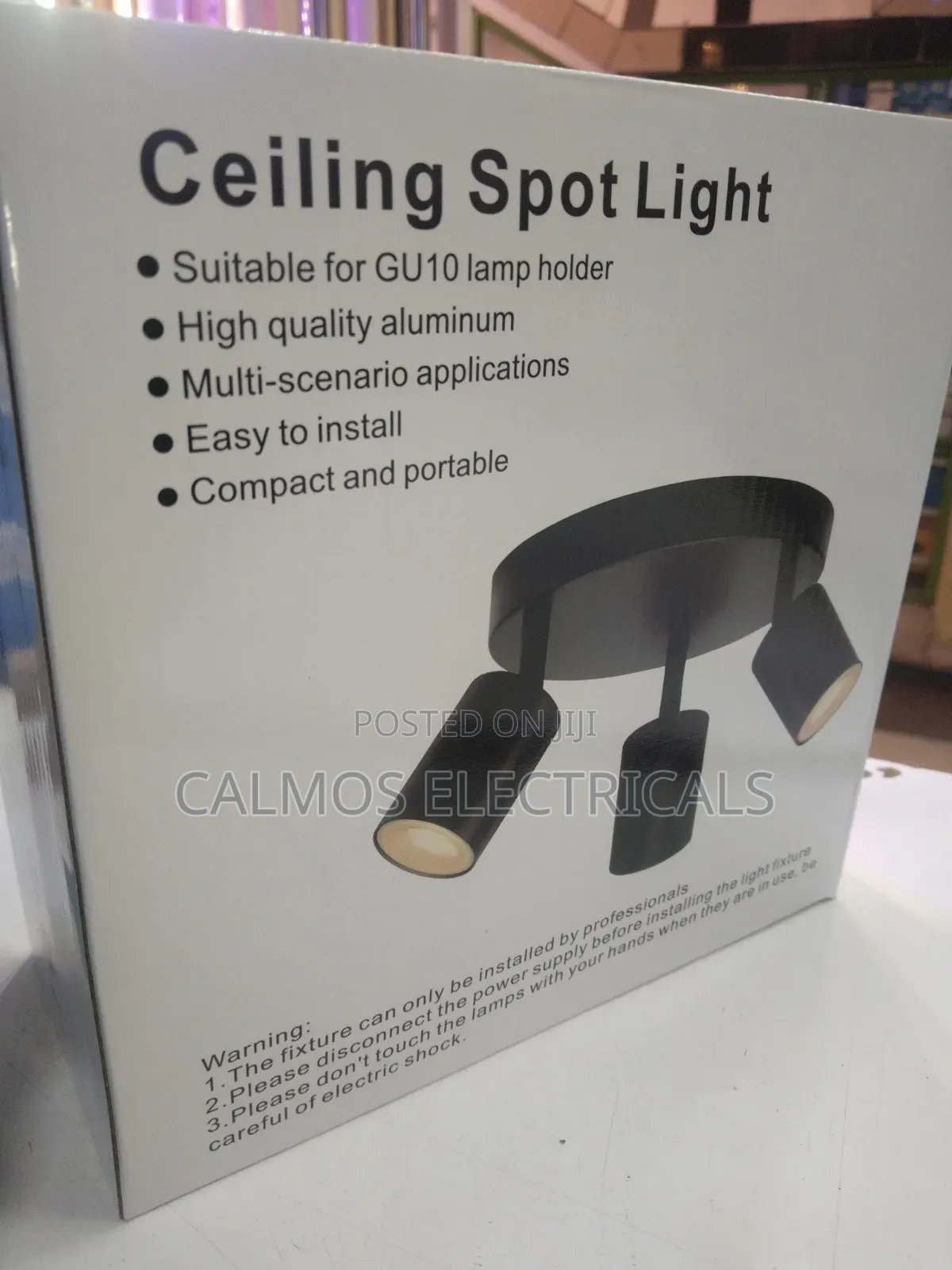GU10 Ceiling Spot Light 3ways