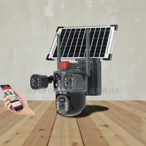 All Weatherproof 20MP 4G PTZ Dual Three Triple Lens Solar Camera