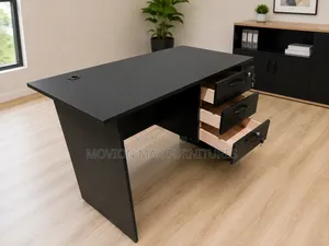 1.2m Office Chair Black Office Desk