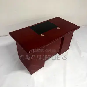 Executive Mahogany Fixed Study Desk-1.2m