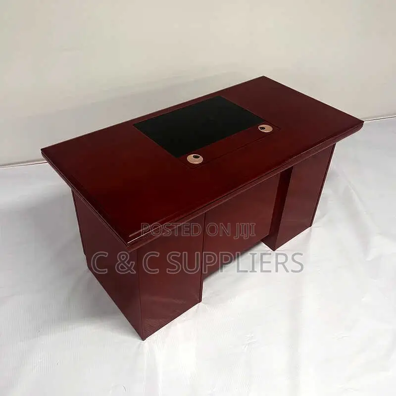 Executive Mahogany Fixed Study Desk-1.2m