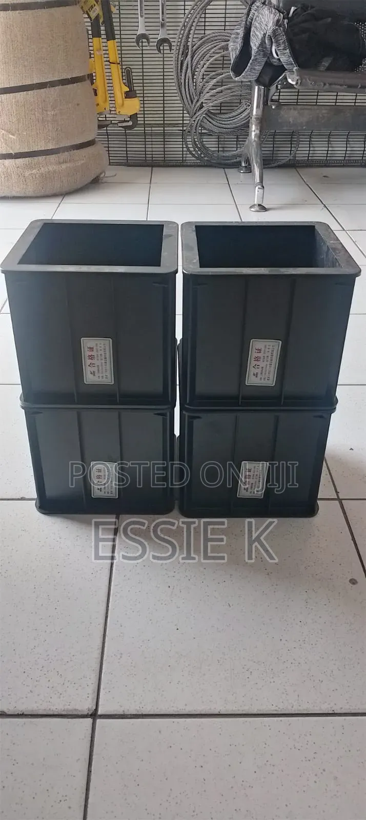 Plastic Concrete Cube Moulds