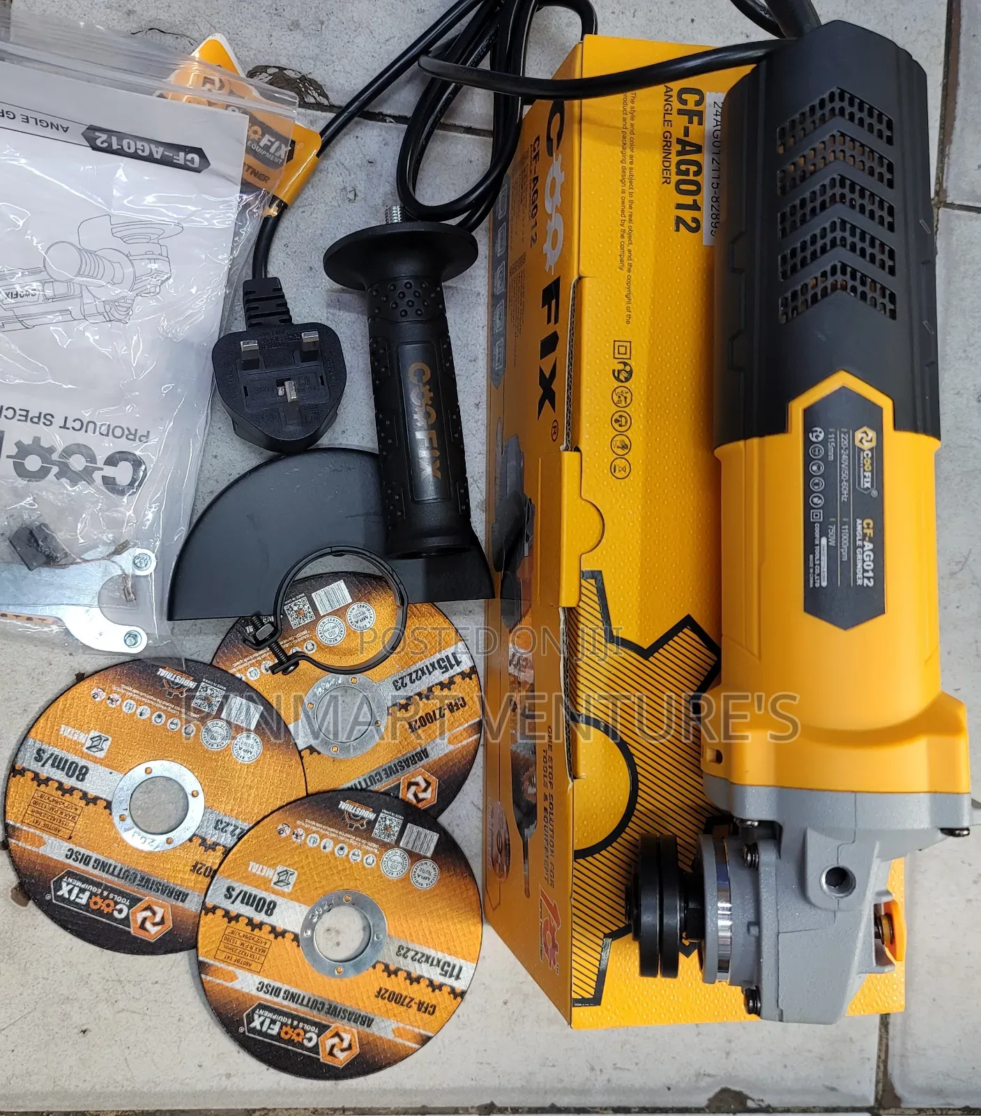 Coofix Angle Grinder 4"/Electric Grinder 750w