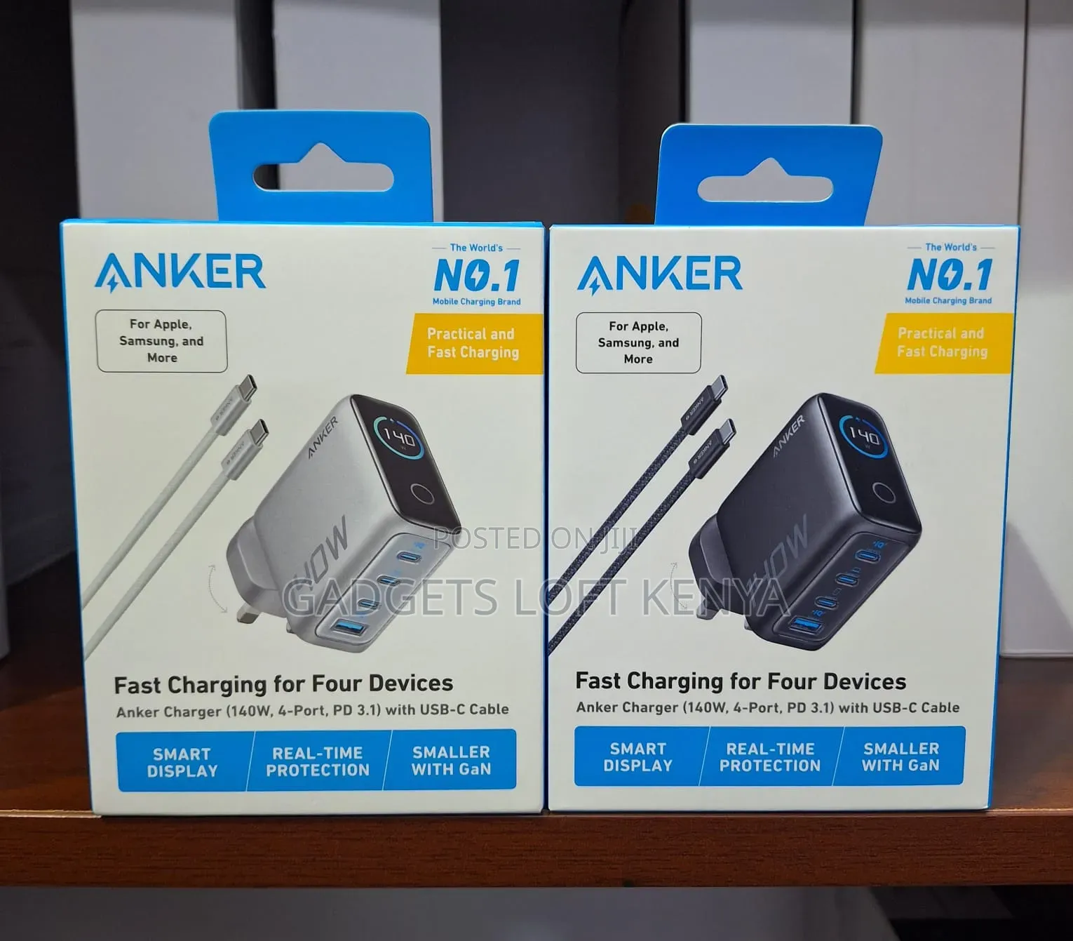 Anker Fast Charging Power Bank for 4 Devices