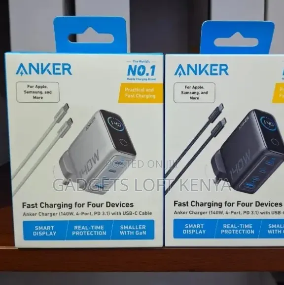 Anker Fast Charging Power Bank for 4 Devices