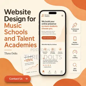 Website Design for Music Schools and Talent Academies