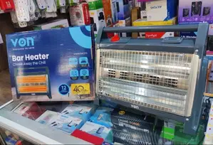 Von Quartz Bar Room Heater With Humidifier