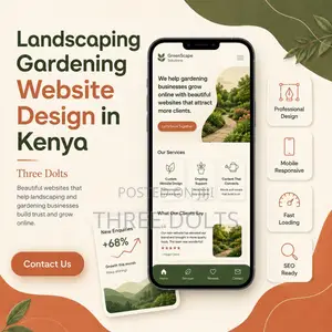Landscaping Gardening Website Design in Kenya