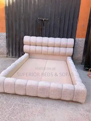 5x6 Beige Bubble Bed: Pay on Delivery