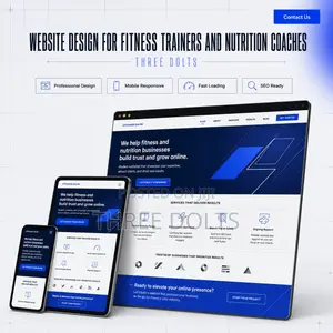 Website Design for Fitness Trainers and Nutrition Coaches