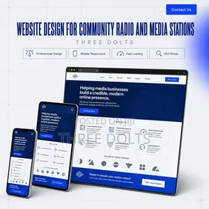 Website Design for Community Radio and Media Stations