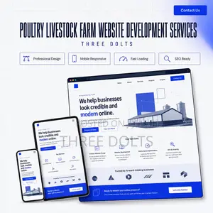 Poultry Livestock Farm Website Development Services