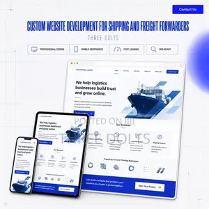 Custom Website Development for Shipping and Freight Forwarders