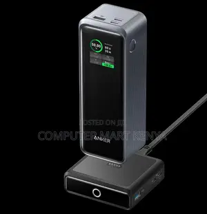 Anker Prime Power Bank, 27,650mAh 3-Port 250W With 100W Charging Base.