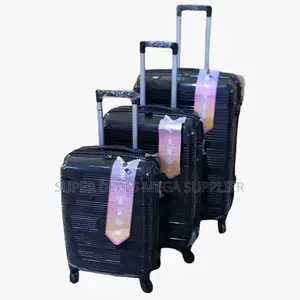 Practical 3 in 1 Unbreakable Rubber Suitcase Briefcase Travel Bags