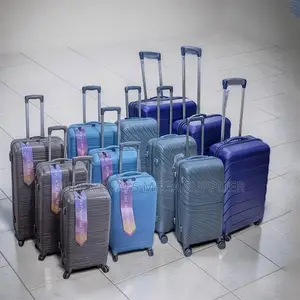 Modern 3 in 1 Unbreakable Rubber Suitcase Briefcase Travel Bags