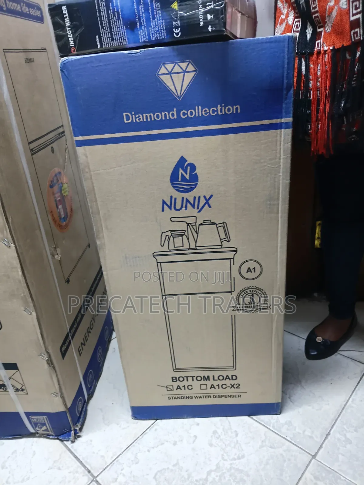 Nunix A1C Bottom Load Water Dispenser With Coffee Maker