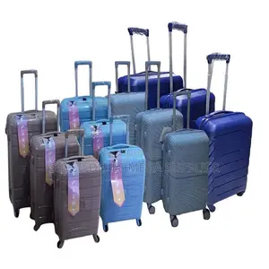Executive 3 in 1 Unbreakable Rubber Suitcase Briefcase Travel Bags