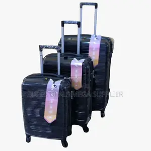 Smart 3 in 1 Unbreakable Rubber Suitcase Briefcase Travel Bags