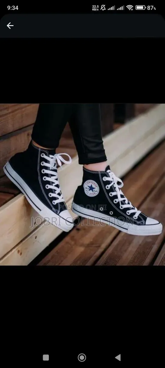 Designer Converse High Cut Boot Sneakers