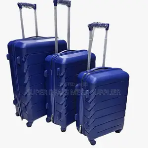 Sturdy 3 in 1 Unbreakable Rubber Suitcase Briefcase Travel Bags