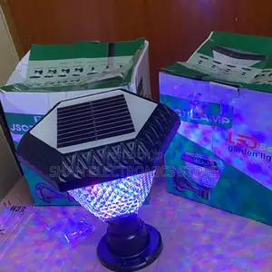 Crystal-Patterned Lamp Design JSOT LED Solar Garden Wall Light