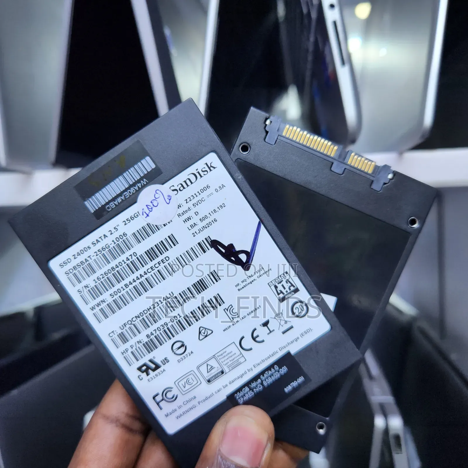 SanDisk Z400s 256GB 2.5" Solid State Drive SSD