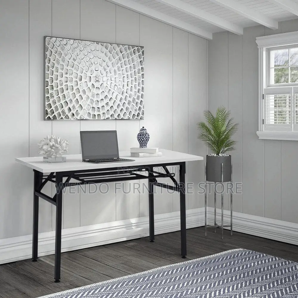 Office Tables; Foldable Spacious Home Office Study Computer Table