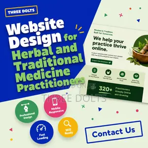 Website Design for Herbal and Traditional Medicine Practitioners