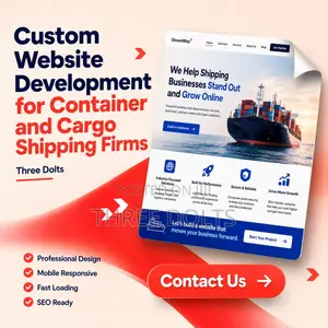 Custom Website Development for Container and Cargo Shipping Firms
