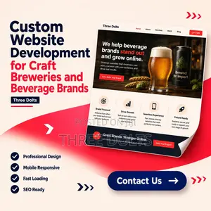 Custom Website Development for Craft Breweries and Beverage Brands