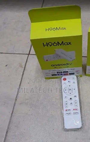 H96 Max Android TV Stick 2GB RAM 16GB With WiFi Bluetooth